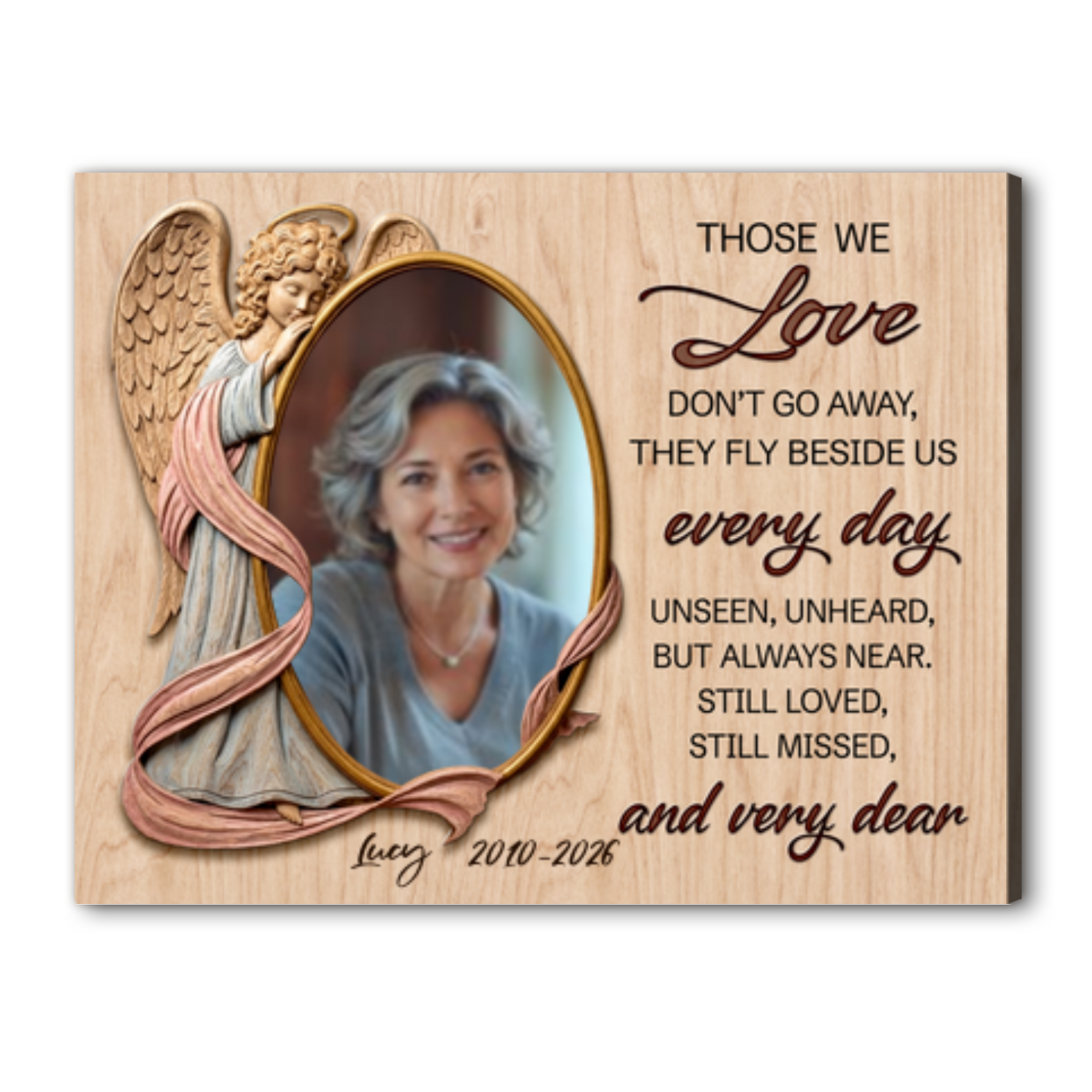 Personalized In Loving Memory Sympathy Gift Those We Love Don't Go Away