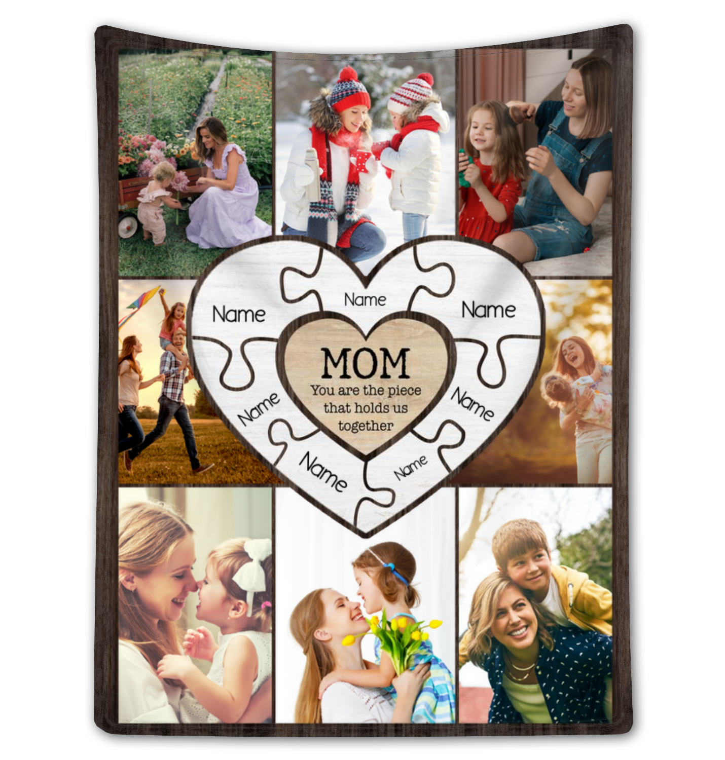 Personalized Blanket For Mom From Daughter Perfect Mother's Day Gift